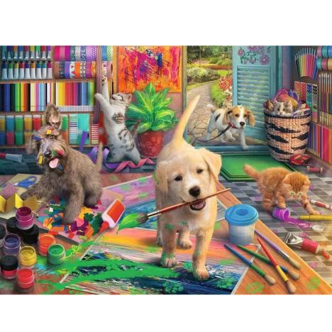 Cute Crafters 750pc Jigsaw Puzzle Extra Image 1